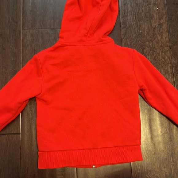 H and M Gender Neutral Adorable Red Hoodie Sweatshirt! Worn one time! - Picture 6 of 6